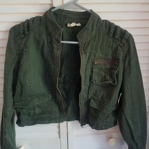 Army green jacket